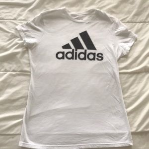 Classic Adidas “The Go-To Tee” in White